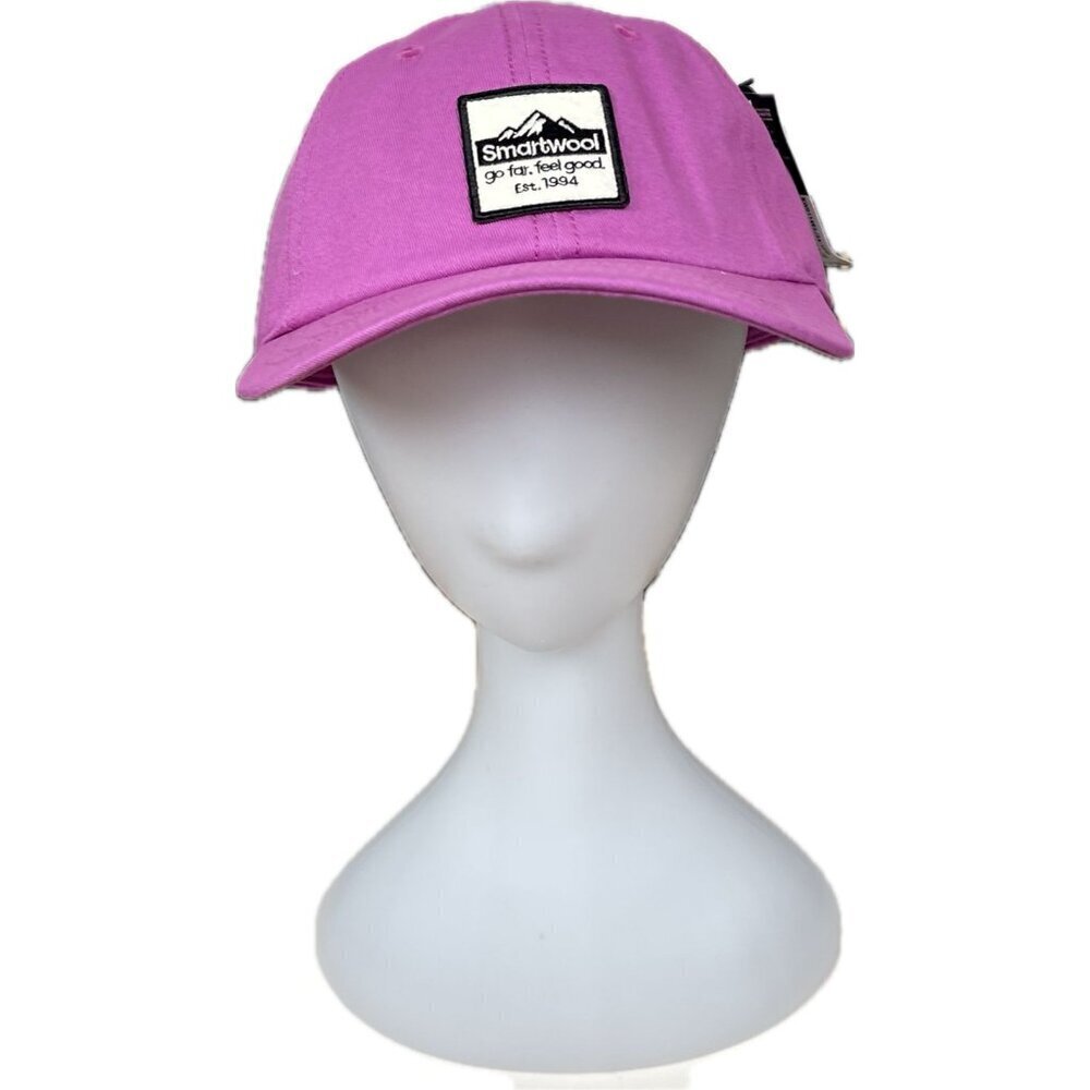 Smartwool Pink Logo Embroidered Patch Cotton Adju… - image 2